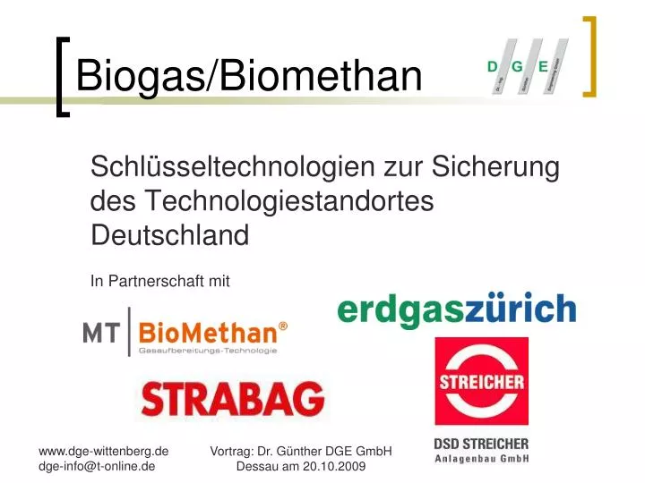 biogas biomethan