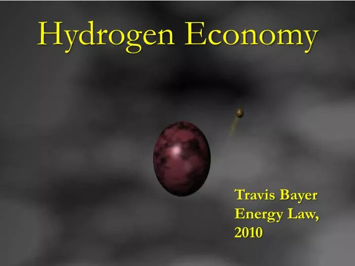 hydrogen economy