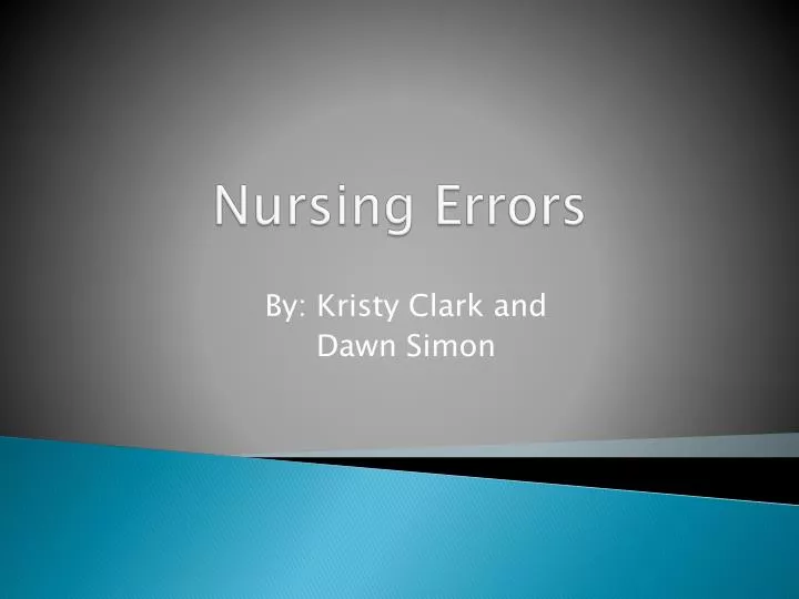 nursing errors