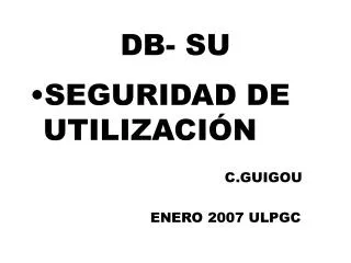 db su