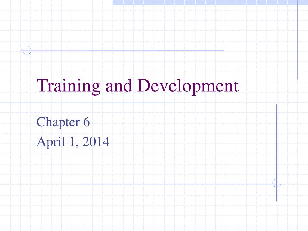 PPT - Training and Development PowerPoint Presentation, free download ...