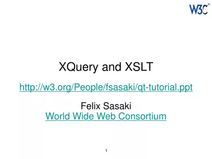 xquery and xslt