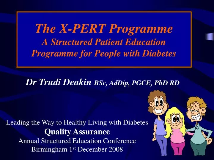 the x pert programme a structured patient education programme for people with diabetes