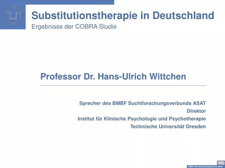 substitutionstherapie in deutschland