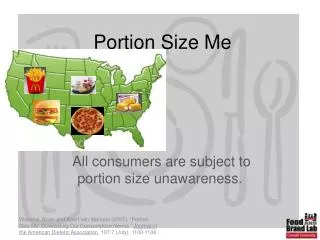 Portion Size Me