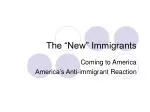 The “New” Immigrants
