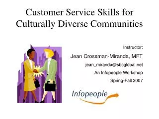 Customer Service Skills for Culturally Diverse Communities