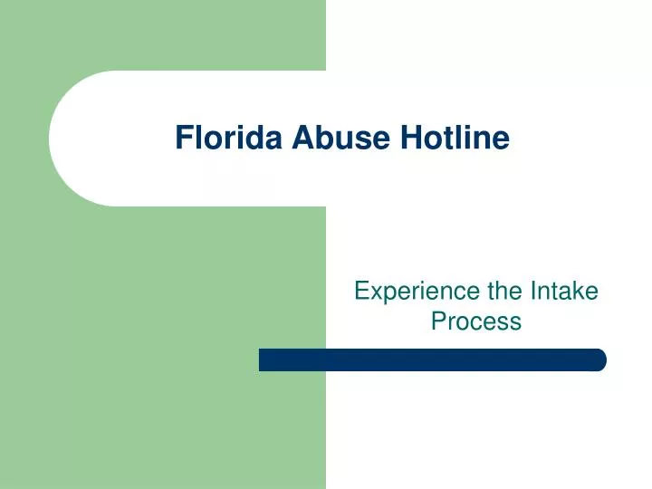florida abuse hotline