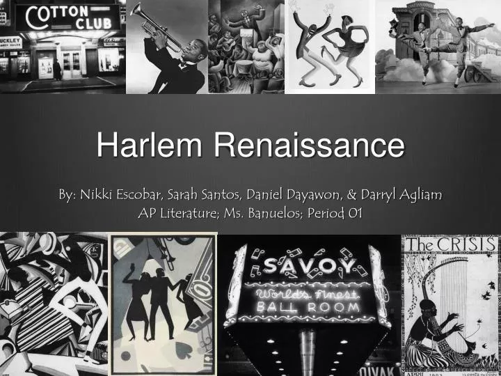 harlem renaissance