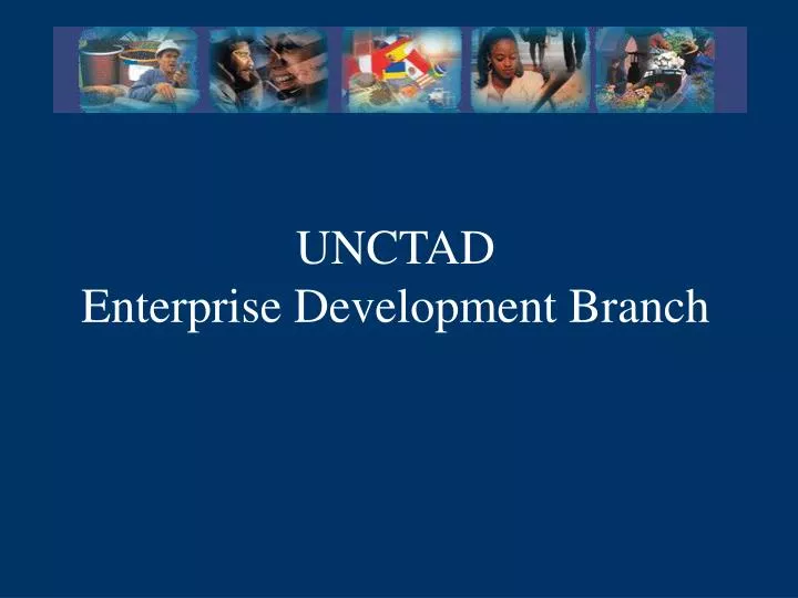 unctad enterprise development branch