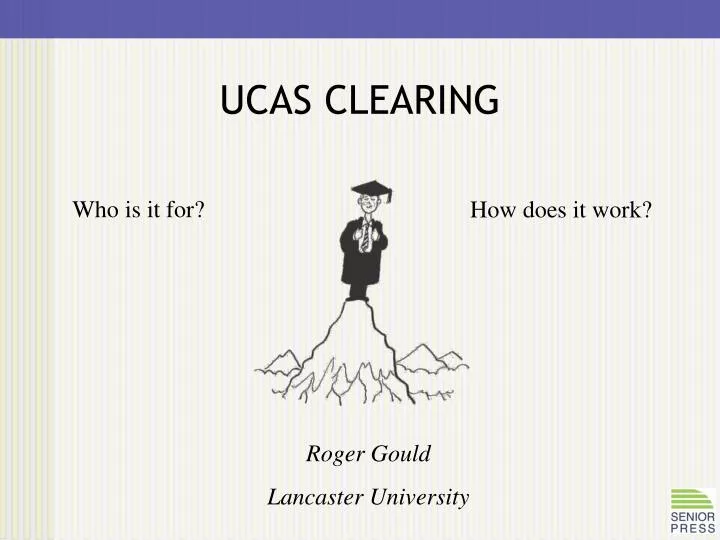 ucas clearing