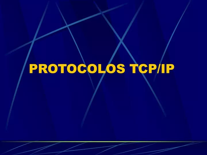 protocolos tcp ip