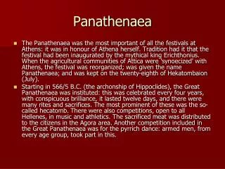 Panathenaea