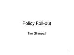 Policy Roll-out - slide 1