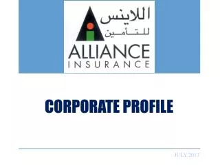 CORPORATE PROFILE