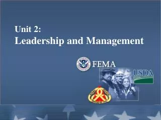 Unit 2: Leadership and Management
