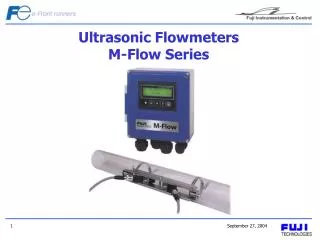 Ultrasonic Flowmeters M-Flow Series