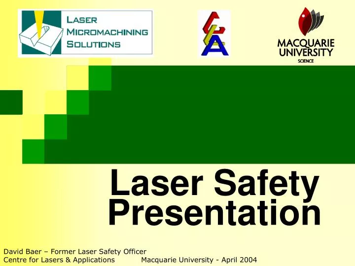 laser safety presentation