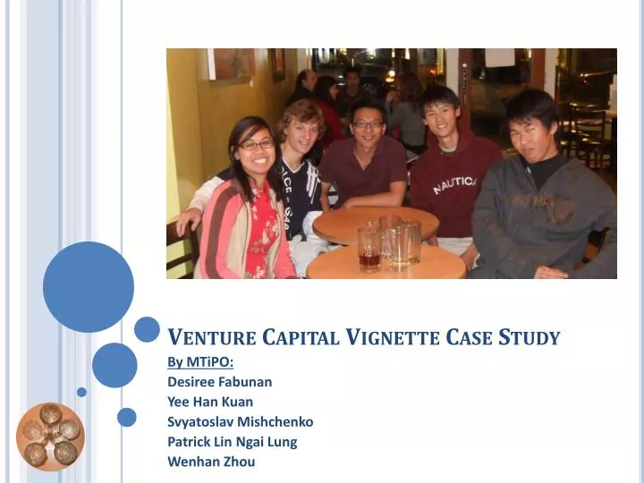 venture capital case study ppt