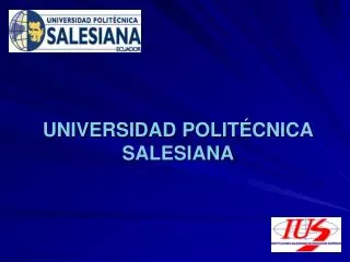 UNIVERSIDAD POLITÉCNICA SALESIANA