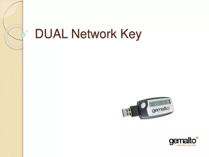 dual network key