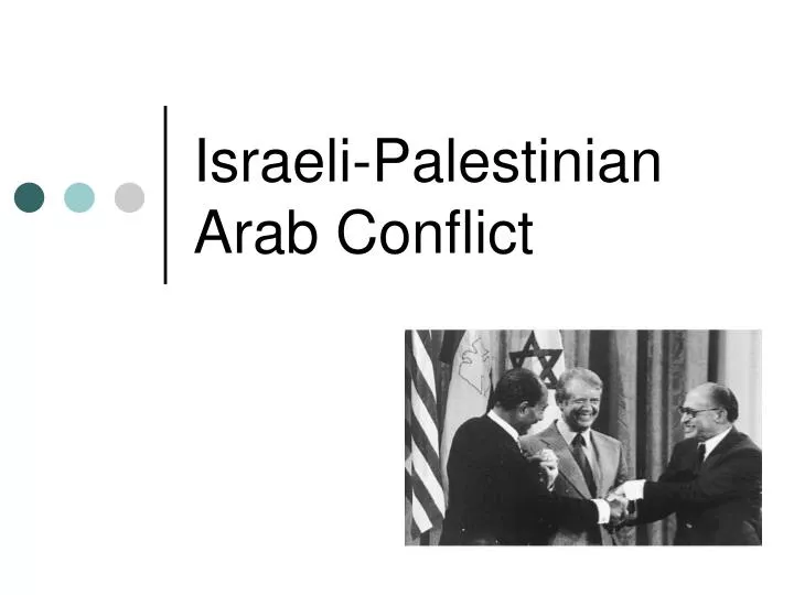 israeli palestinian arab conflict