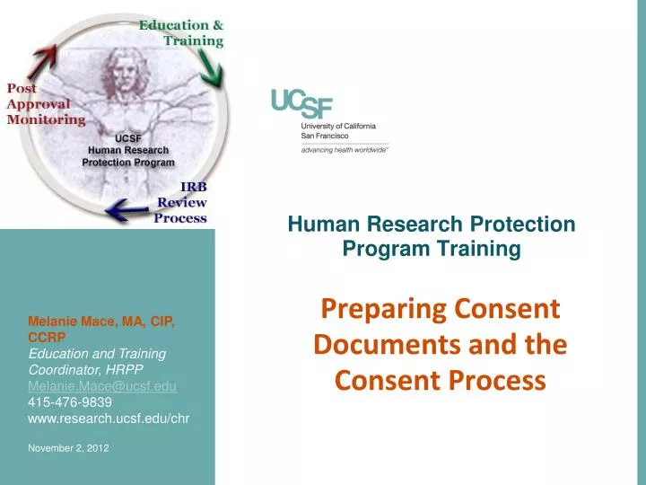 human research protection program training