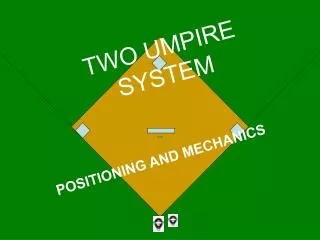 TWO UMPIRE SYSTEM