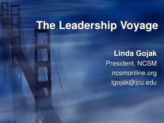The Leadership Voyage