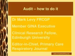Audit – how to do it