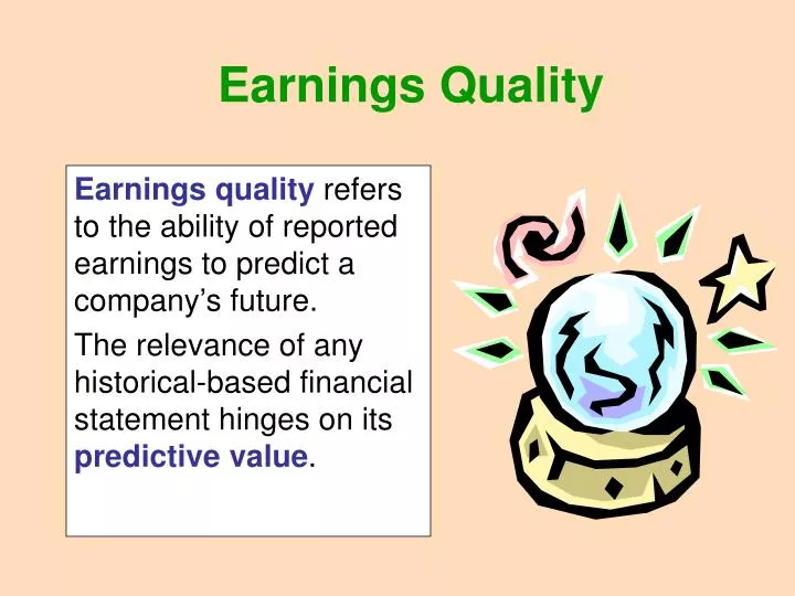 earnings quality