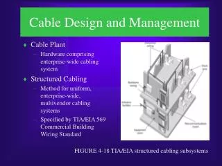 Cable Design and Management