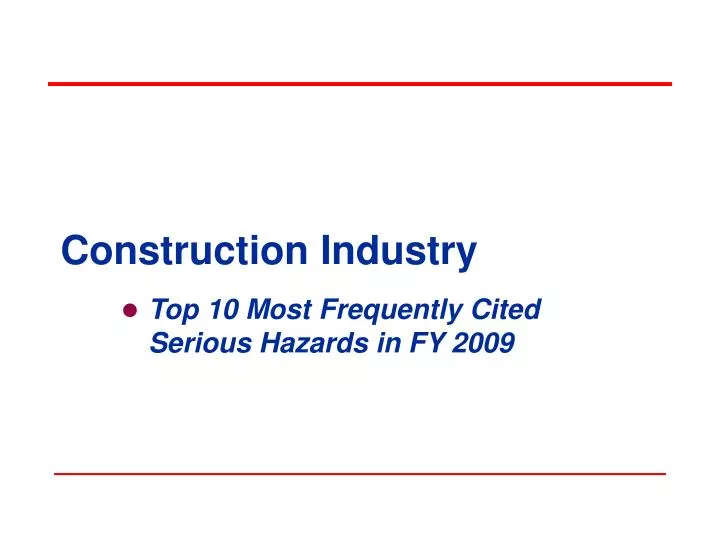 construction industry