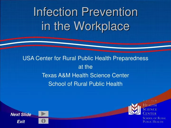 infection prevention in the workplace