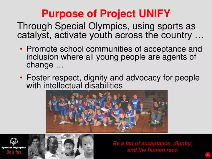 purpose of project unify