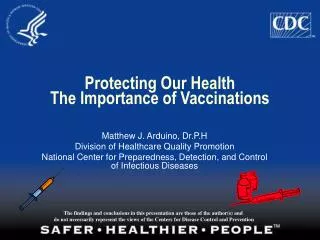 Protecting Our Health The Importance of Vaccinations