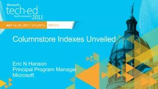 Columnstore Indexes Unveiled