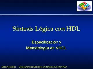s ntesis l gica con hdl