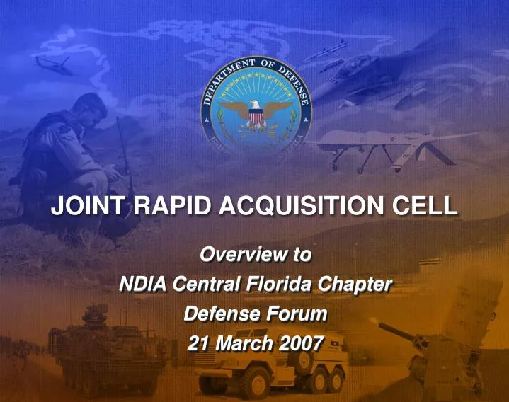 joint rapid acquisition cell