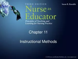 Chapter 11 Instructional Methods