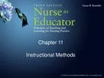 Chapter 11 Instructional Methods - slide 1