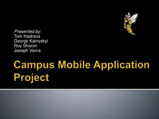 Campus Mobile Application Project