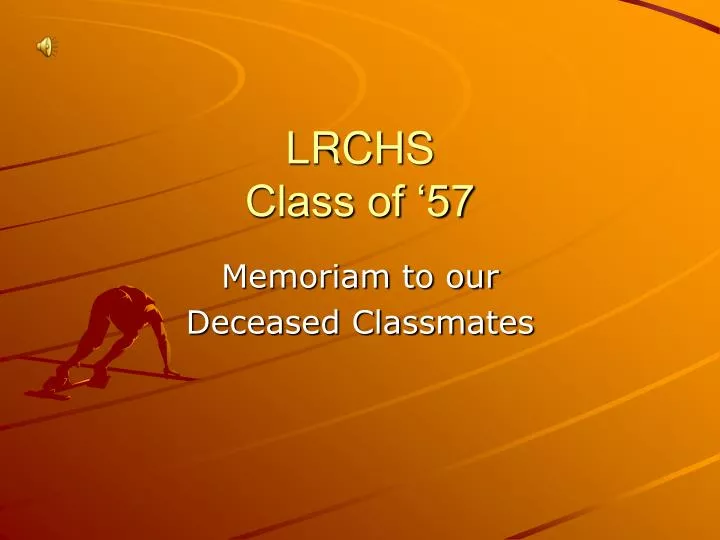 lrchs class of 57