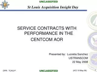 St Louis Acquisition Insight Day