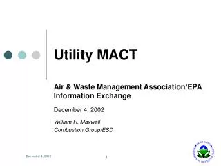 Utility MACT