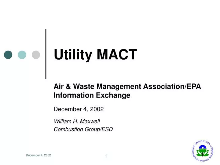 utility mact