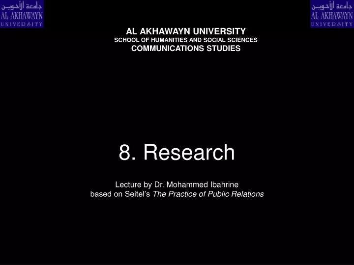 8 research
