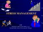 STRESS MANAGEMENT - slide 1