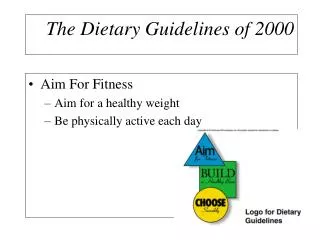 The Dietary Guidelines of 2000