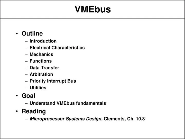 vmebus